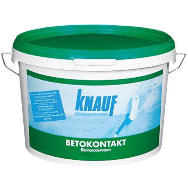 Knauf Бетоноконтакт – грунтовка для слабовпитывающих поверхностей Knauf Бетоноконтакт – грунтовка для слабовпитывающих поверхностей
